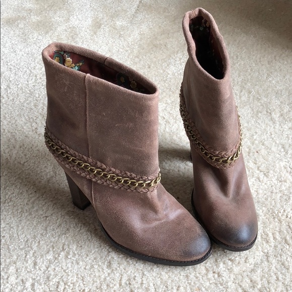 Zodiac Brown Boho Boots - Picture 2 of 4